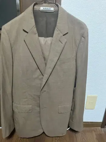 AURALEE 베이지 23SS 셋업