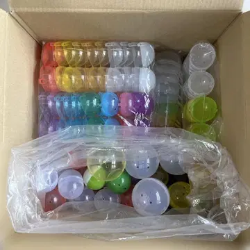 가챠가챠 빈 캡슐 123개 가샤폰 캡슐 토이