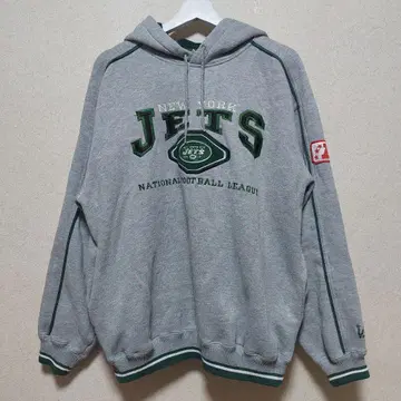 Lee NFL 뉴욕 제츠 그레이 후디 M 사이즈