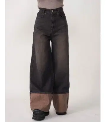 Darich 빈티지 와이드 데님 팬츠 미사용 새상품