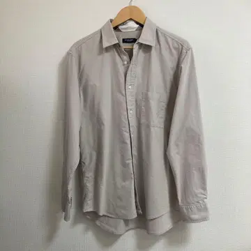 BLACK LABEL 베이지 버튼 긴팔 셔츠 L 사이즈