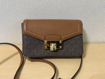 [ 중고품 ] MICHAEL KORS 숄더백 브라운/다크 브라운