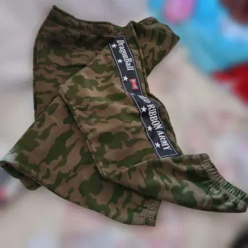 드래곤볼 카모플라쥬 기모 4L 사이즈 남성용 미사용 새상품