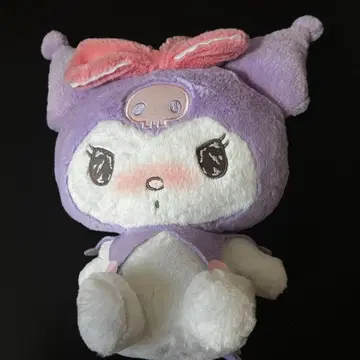 산리오 쿠로미 봉제 인형 러블리 퍼프