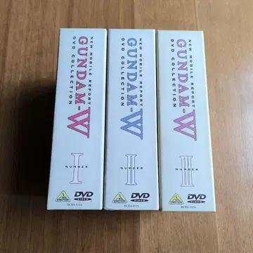 신 기동전사 건담 W DVD 1~3권 세트 묶음 판매