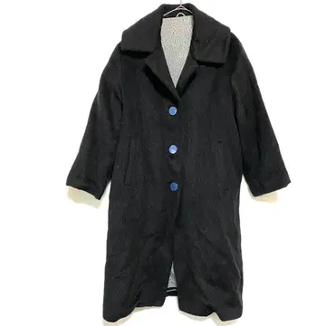 [ vintage ] 쇼와 레트로 블랙 코트 빈티지 아우터