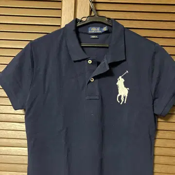 랄프 로렌 피케 셔츠 빅 포니 네이비