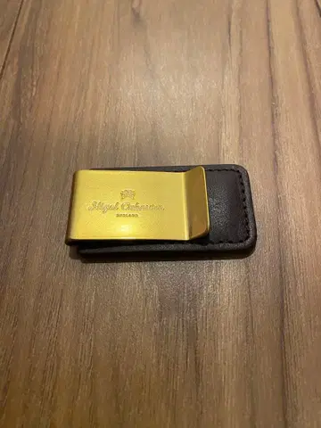 Nigel Cabourn 머니클립 골드 x 브라운 잉글랜드제