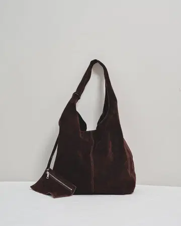 덤 포함 todayful / Suede Leather Totebag