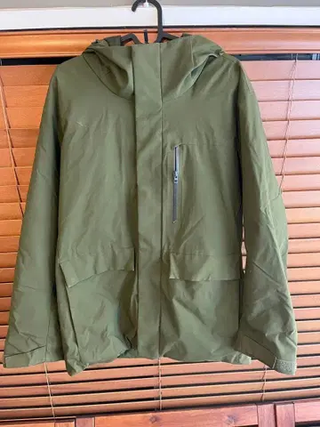 UNIQLO 후드 부착 자켓 M 올리브 그린