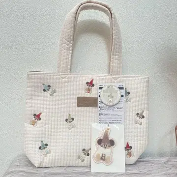 크리스마스 릴린린 키체인 브라운 토트