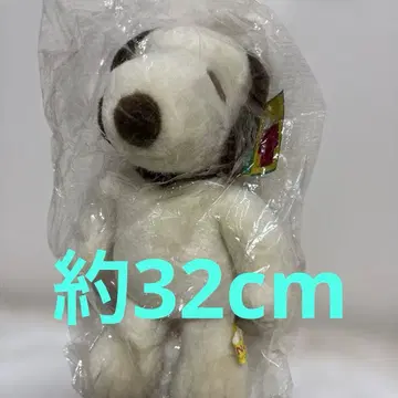 레트로 SNOOPY 봉제 인형 택 포함