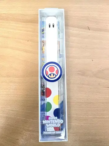 USJ 유니버셜 스튜디오 마리오 파워업 밴드 벨트 시계 키노피오