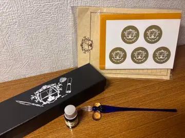 책벌레의 하극상 유리펜 레터 세트 로제마인 캐릭터 굿즈