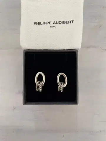 필립 오디베일 실버 귀걸이 BO KARA SIMPLE LAITON