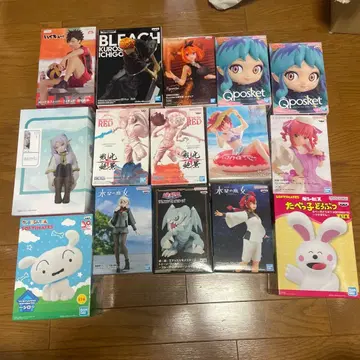 애니메이션 캐릭터 피규어 세트