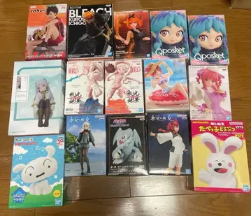 애니메이션 캐릭터 피규어 세트