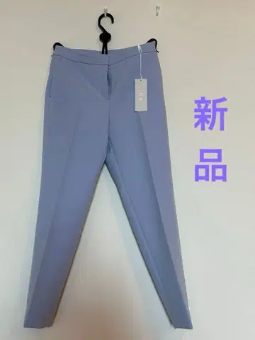 택 포함 새상품 ICB 옅은 블루 테이퍼드 팬츠 워셔블