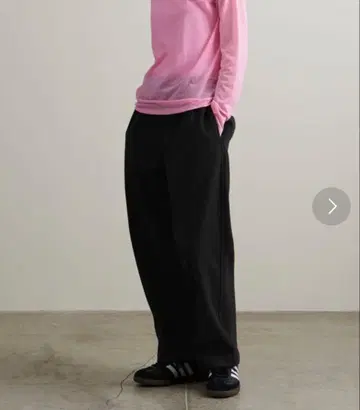 BEAUTY&YOUTH 스무스 플리스 이지 팬츠 XS 블랙 웜 팬츠