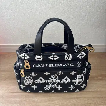 CASTELBAJAC 토트백 블랙/화이트