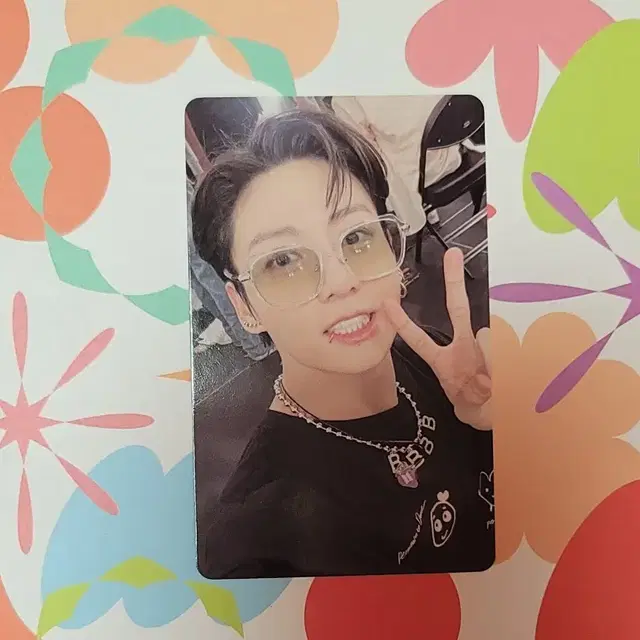 방탄 정국 퍼투댄 US 포카+폴딩카드 BTS jungkook PTD US