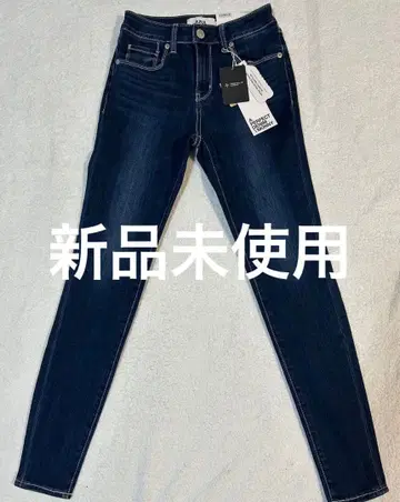 AZUL by moussy 새상품 데님 XS 택 포함 미사용 새상품