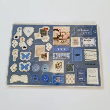 후쿠야 FUKUYA fanfancy 아크릴 프레임 부품 네이비 곤