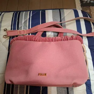 FEILER 숄더백 핑크