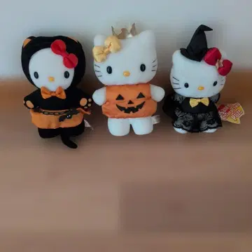 키티 할로윈 세트 3체