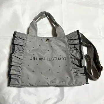 JILL by JILL STUART 하트 프릴 백 GRAY ver.