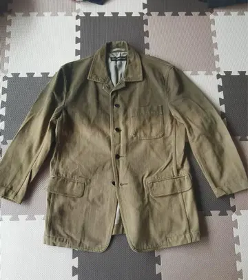 올리브 그린 밀리터리 자켓