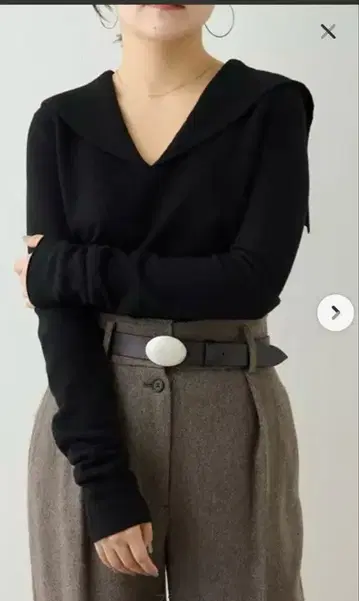 새상품 윔 가젯 세일러 니트