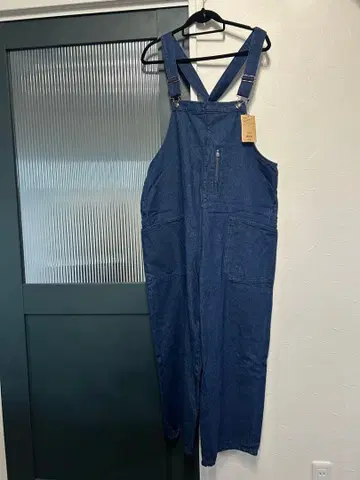 미사용 새상품 niko and - 와이드 워크 살로펫 사이즈 4 인디고