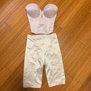 [세트 판매] 브라이덜 블루밍 숏 뷔스티에 & 롱 거들 E65 & M