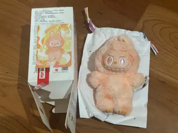 POP MART 구매 러브브 에너지 HAPPINESS 오렌지 미사용