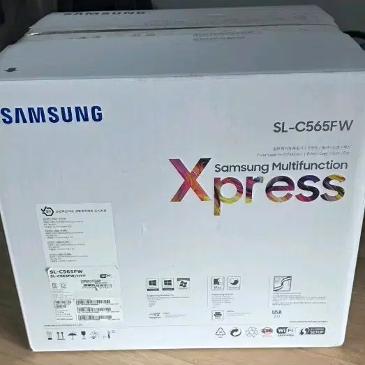 삼성 컬러 레이저 복합기 SL-C565FW