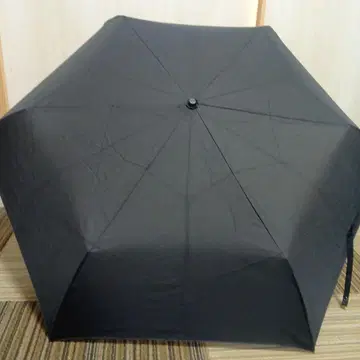 블랙 접이식 우산 컴팩트