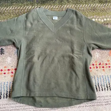 Champion 올리브 V넥 맨투맨