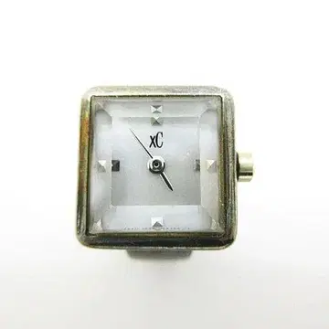 레어 시티즌 XC 반지 워치 SV925 배터리 방전 11호 정크