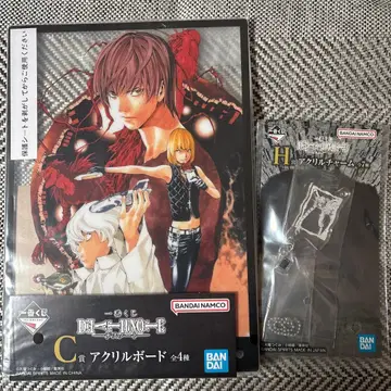 데스노트 DEATH NOTE 제일복권 C상 아크릴 보드 아크릴 스탠드