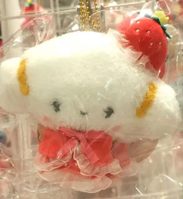 코기뮨 므뉴구루미 산리오 딸기신문 50주년 봉제 인형 마스코트