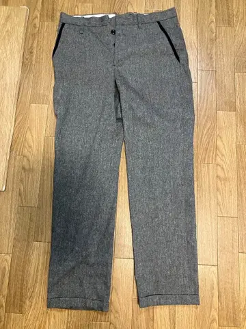 still by hand 그레이 슬랙스 울 혼방