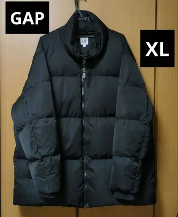 GAP 헤비웨이트 오버 사이즈 다운 자켓 블랙 XL