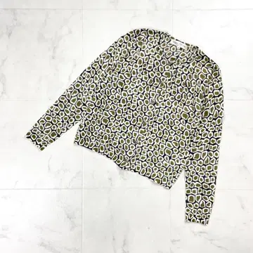 슈퍼 뷰티 애니멀 무늬 가디건 비쥬 베이지 40*HD657