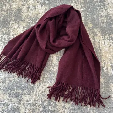 MOONBAT 캐시미어 100% 대형 스톨 무릎담요 담요