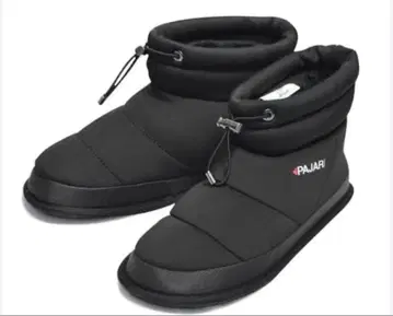 PAJAR CANADA 나일론 부츠 블랙 부츠 22.5