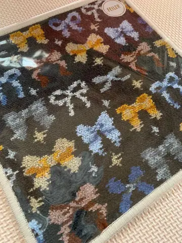 페이러 라브라리 리본 손수건