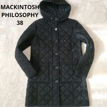 매킨토시 필로소피 퀼팅 자켓 38 블랙