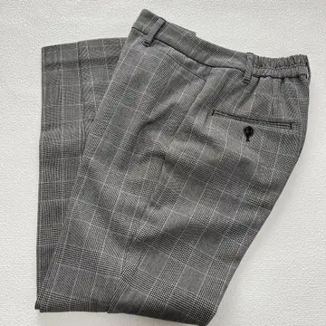 PLST 웜 리저브 스틱 팬츠 글렌체크