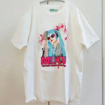 하츠네 미쿠 Piit Rock Girl 티셔츠 L 사이즈